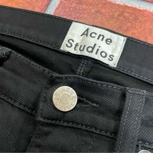 Acne Men’s Black Jeans
